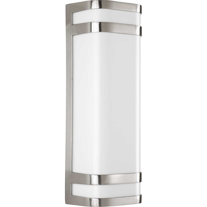 Progress Lighting P5806-0930K9 LED Wall Lantern, Brushed Nickel