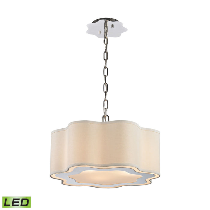 ELK Home 1140-018-LED LED Chandelier, Polished Nickel