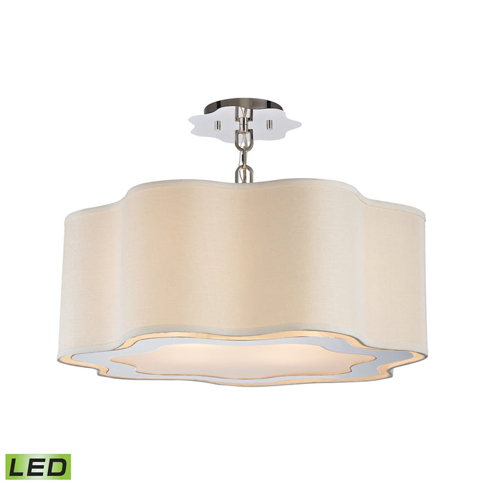 ELK Home 1140-019-LED LED Pendant, Polished Nickel