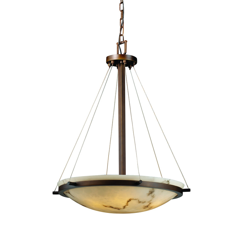 Justice Designs FAL-9692-35-DBRZ-LED5-5000 LED Pendant, Dark Bronze