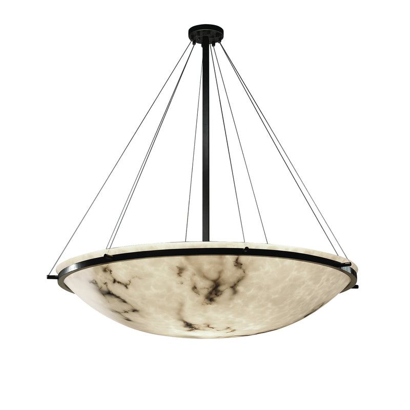 Justice Designs FAL-9697-35-DBRZ-LED6-6000 LED Pendant, Dark Bronze