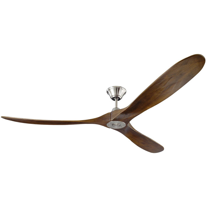 Visual Comfort Fan 3MAVR70BS 70" Ceiling Fan, Brushed Steel