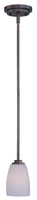 Maxim 90020SWOI One Light Mini Pendant, Oil Rubbed Bronze