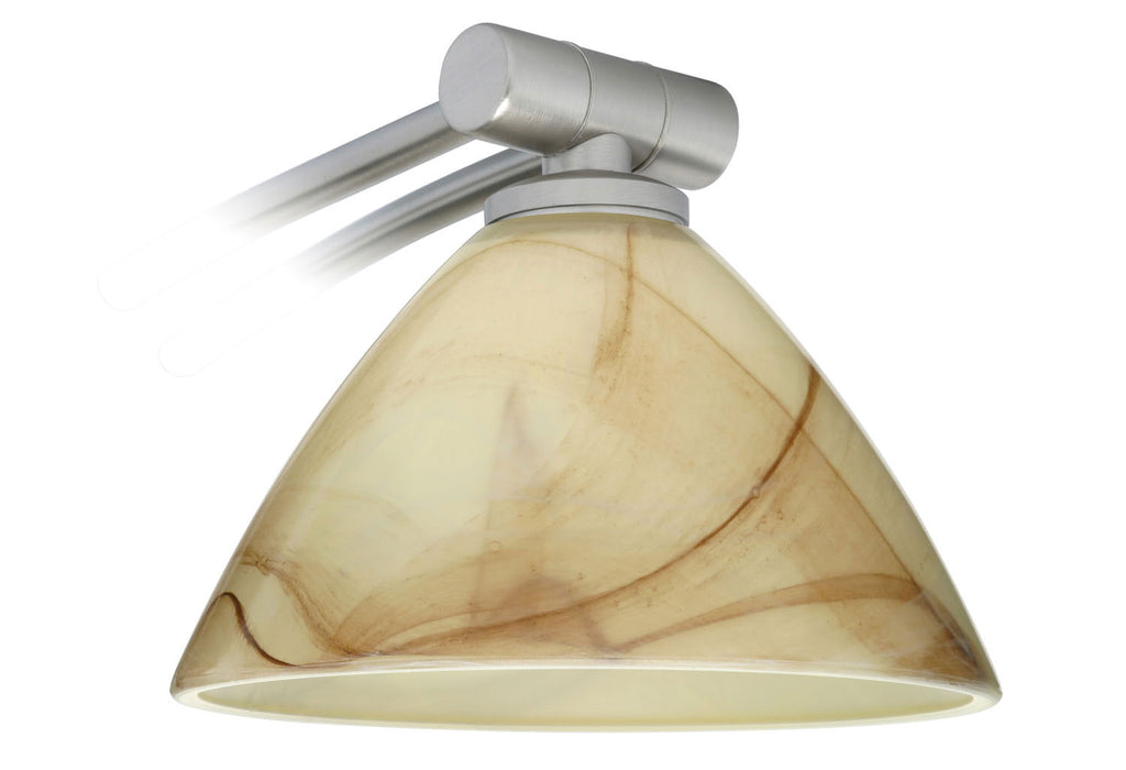 Besa 174383GO Glass Only, Mocha
