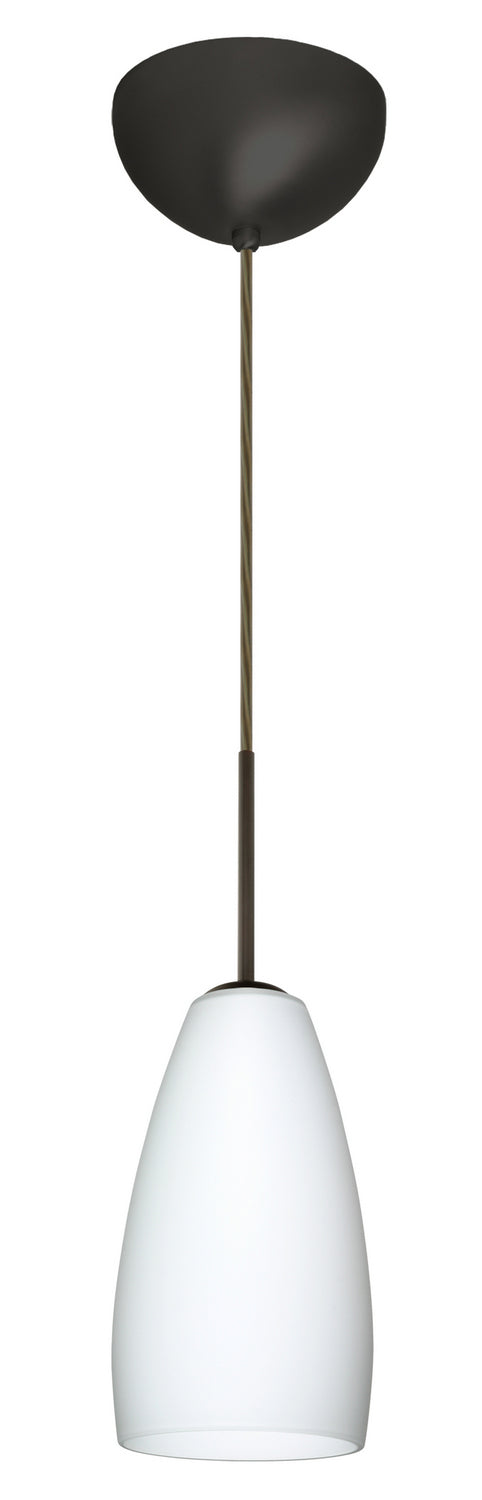 Besa 1BC-150907-MED-BR One Light Pendant, Bronze