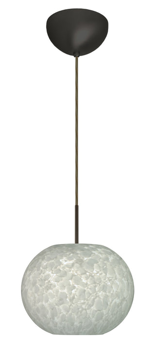 Besa 1JC-477619-LED-BR One Light Pendant, Bronze