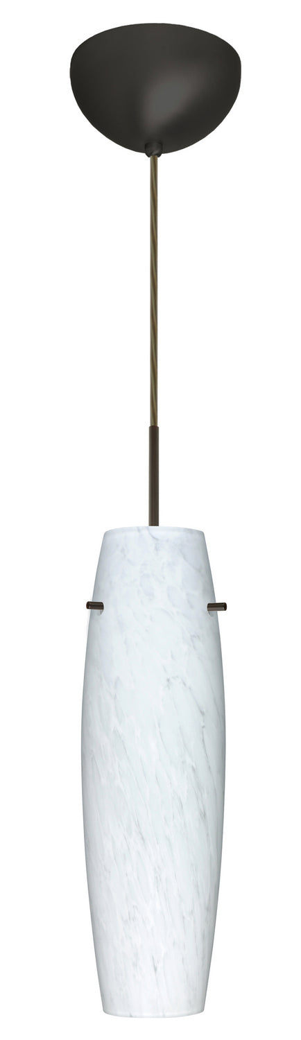 Besa 1JC-489719-LED-BR One Light Pendant, Bronze