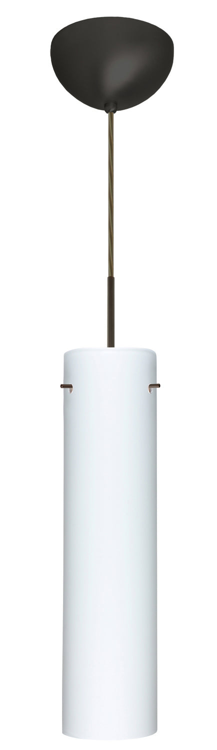 Besa 1JC-722407-LED-BR One Light Pendant, Bronze