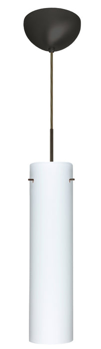 Besa 1JC-722407-LED-BR One Light Pendant, Bronze