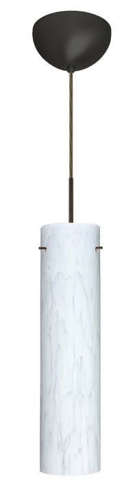 Besa 1JC-722419-LED-BR One Light Pendant, Bronze