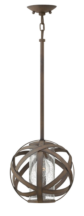 Hinkley 29707VI LED Outdoor Pendant, Vintage Iron
