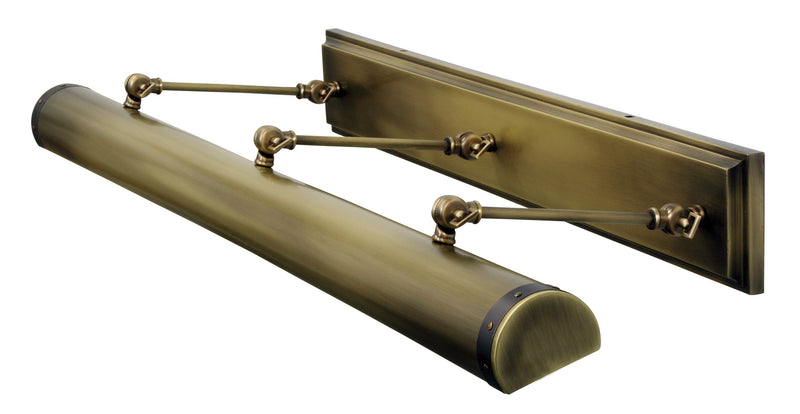House of Troy DSTLEDZ42-ABMB LED Picture Light, Antique Brass with Mahogany Bronze accents