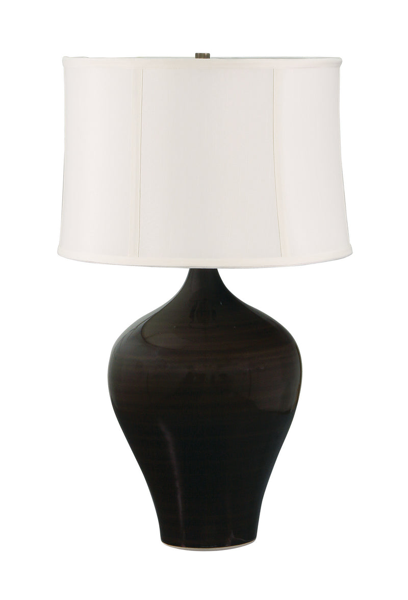 House of Troy GS160-BR One Light Table Lamp, Brown Gloss