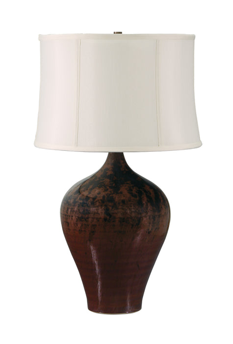 House of Troy GS160-DR One Light Table Lamp, Decorated Red