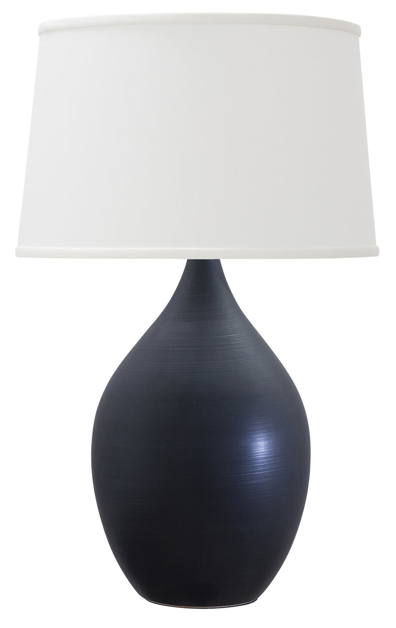 House of Troy GS202-BM One Light Table Lamp, Black Matte