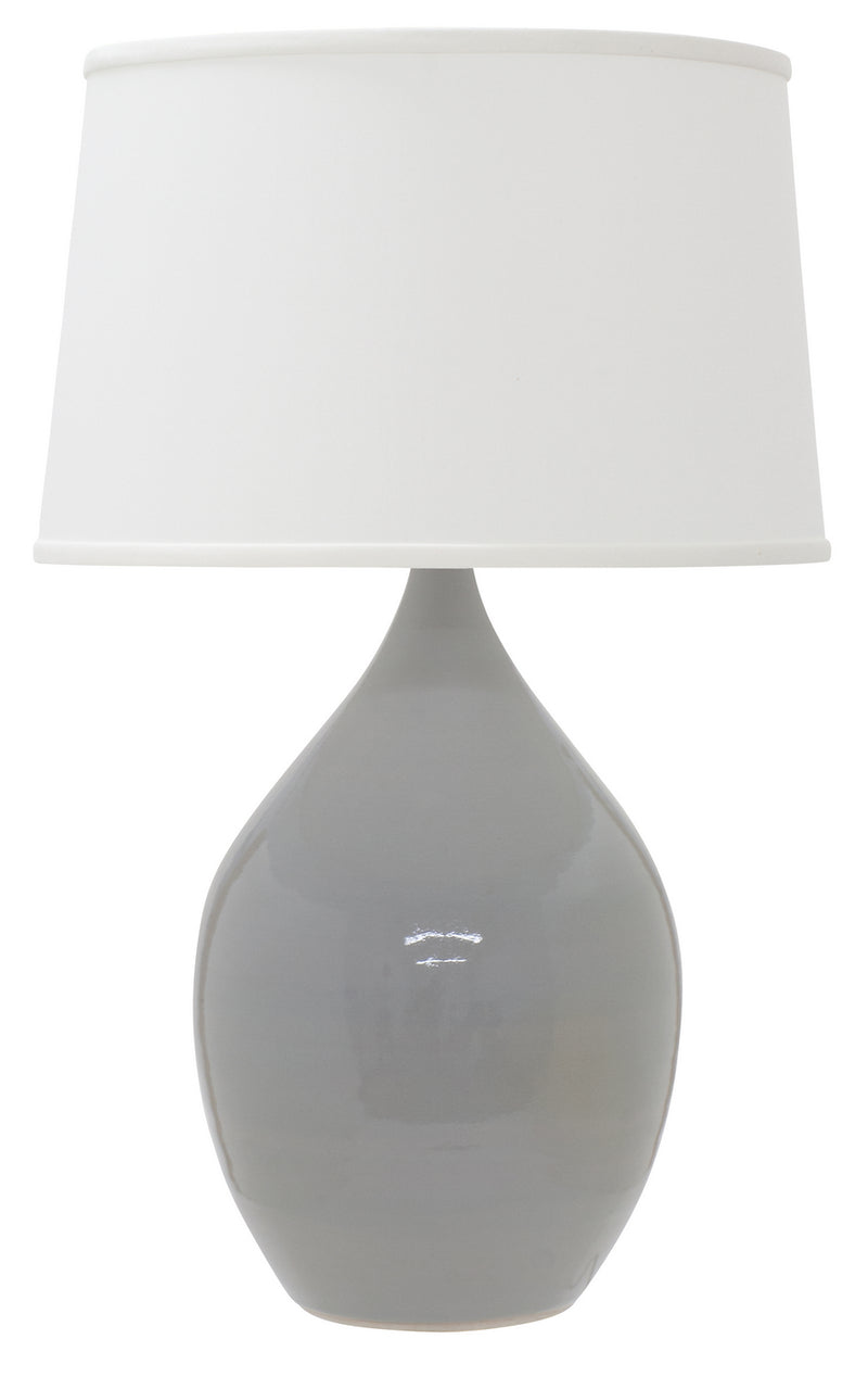 House of Troy GS202-GG One Light Table Lamp, Gray Gloss