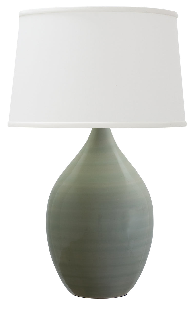 House of Troy GS302-CG One Light Table Lamp, Celadon