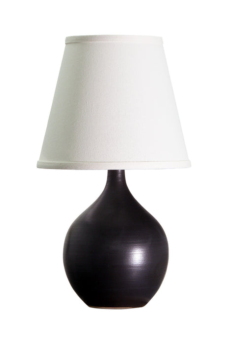 House of Troy GS50-BM One Light Table Lamp, Black Matte