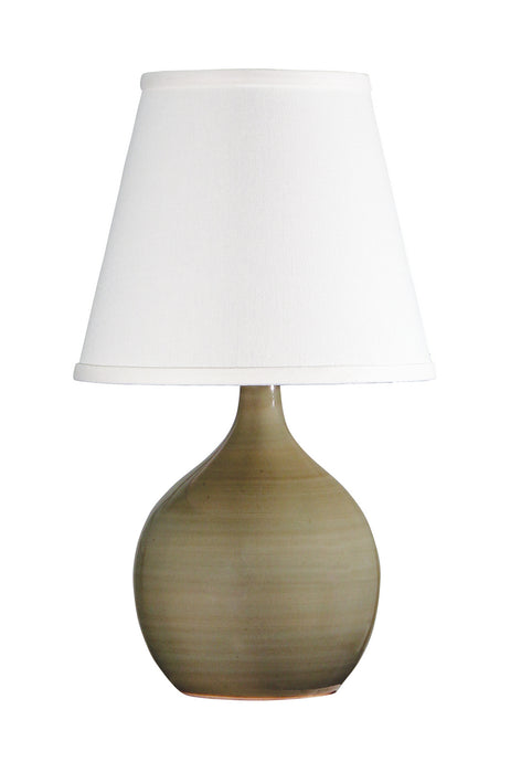 House of Troy GS50-CG One Light Table Lamp, Celadon