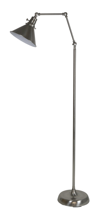 House of Troy OT600-SN-MS One Light Floor Lamp, Satin Nickel