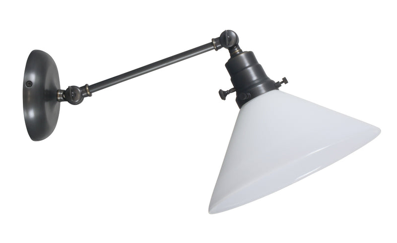 House of Troy OT675-OB-WT One Light Wall Sconce, Oil Rubbed Bronze