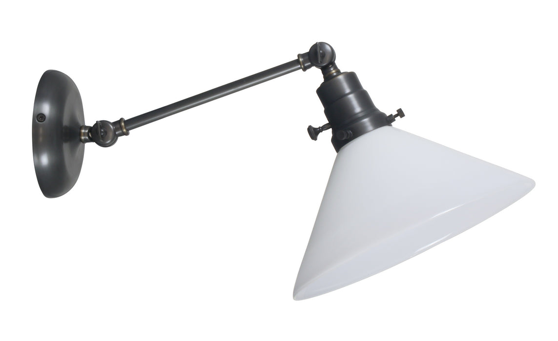 House of Troy OT675-OB-WT One Light Wall Sconce, Oil Rubbed Bronze