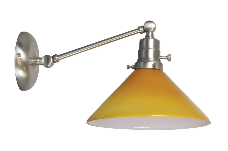 House of Troy OT675-SN-AM One Light Wall Sconce, Satin Nickel