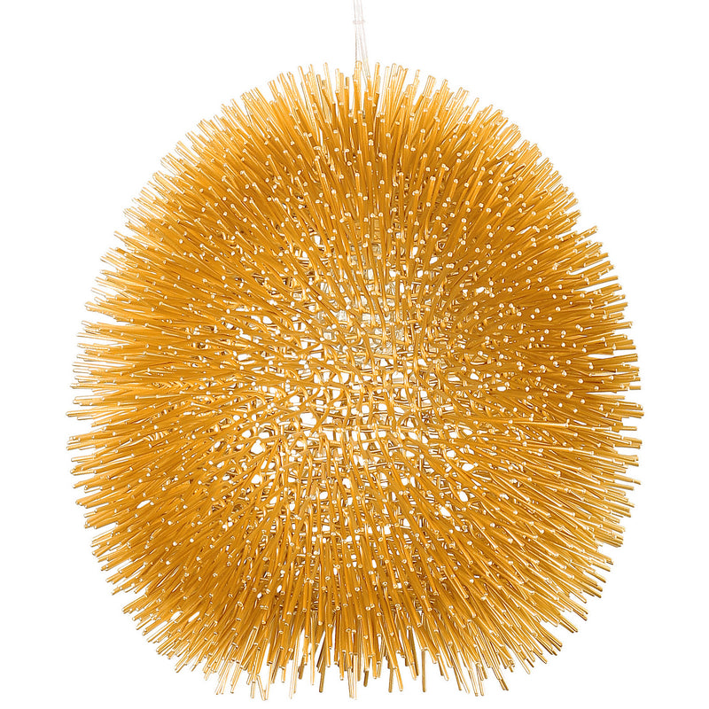 Varaluz 169P01GO One Light Pendant, Gold