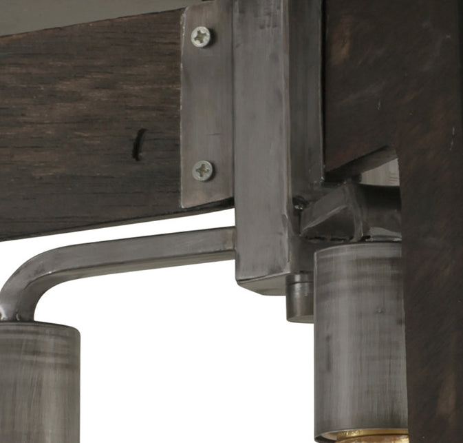 Varaluz 268S03SL Three Light Ceiling Mount, Steel