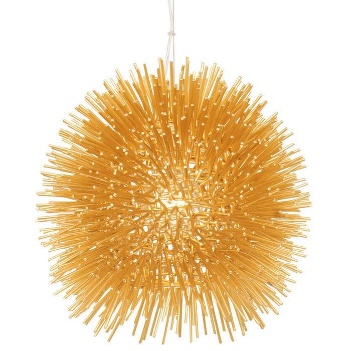Varaluz 169M01GO One Light Mini Pendant, Gold