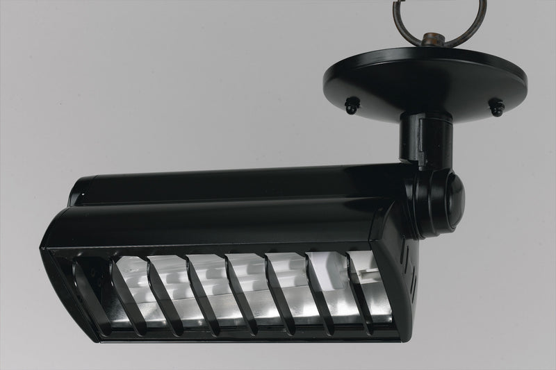 Cal Lighting CE-956-BK One Light Ceiling Mount Fixture, Black