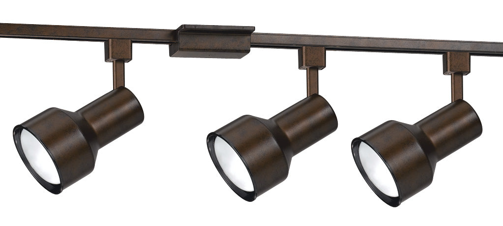 Cal Lighting HT-2543FC-RU Track Fixture, Rust