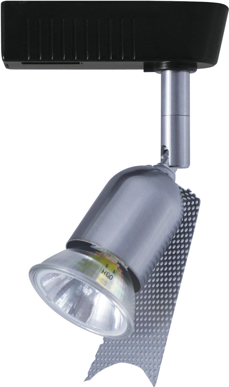 Cal Lighting HT-937M-BS One Light Track Fixture, Brushed Steel