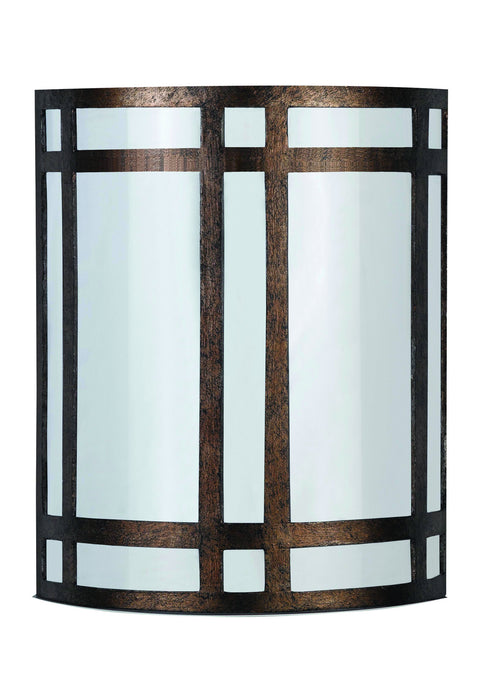 Cal Lighting LA-162-RU One Light Wall Lamp, Rust