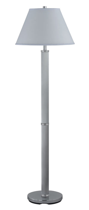 Cal Lighting LA-8003FL-1CH One Light Floor Lamp, Chrome