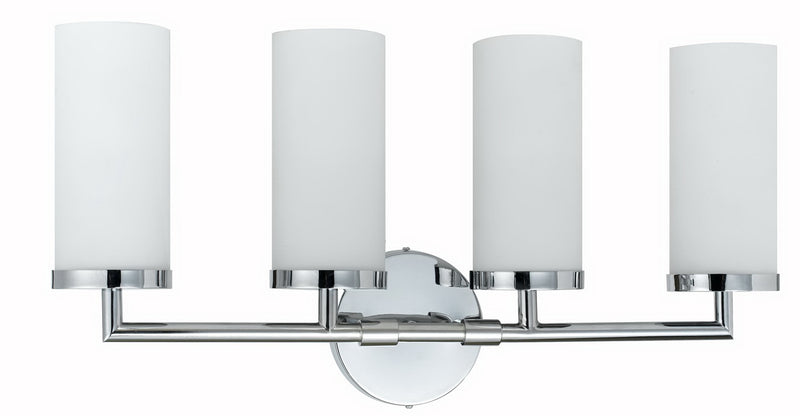 Cal Lighting LA-8504/4 Four Light Wall Lamp, Chrome