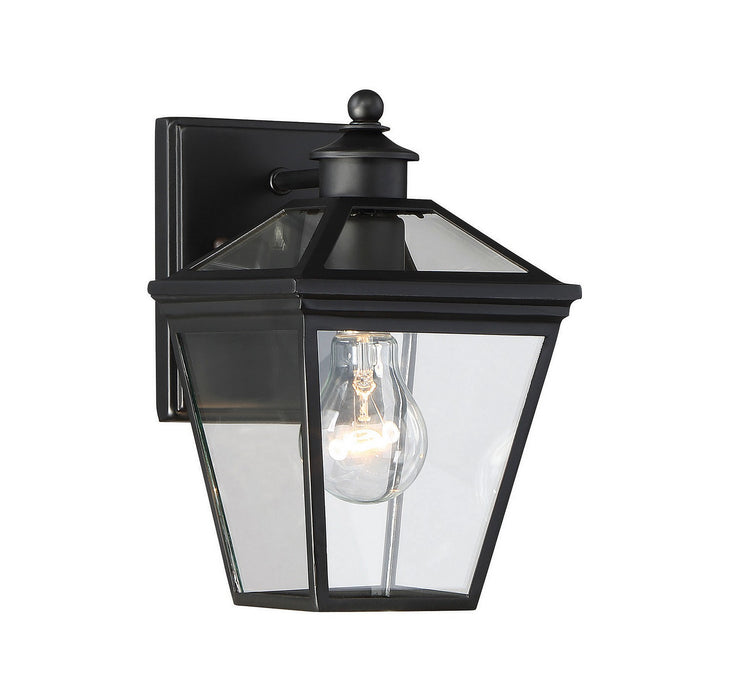 Savoy House 5-140-BK One Light Wall Mount, Black