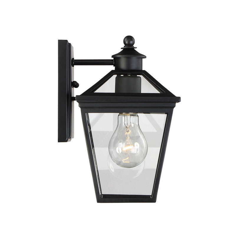Savoy House 5-140-BK One Light Wall Mount, Black