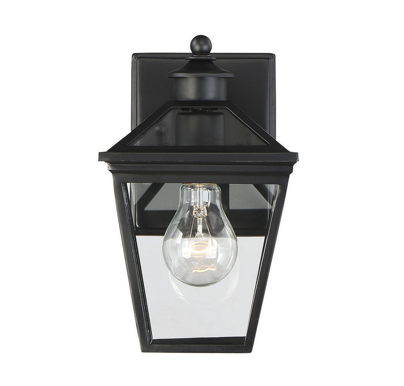 Savoy House 5-140-BK One Light Wall Mount, Black