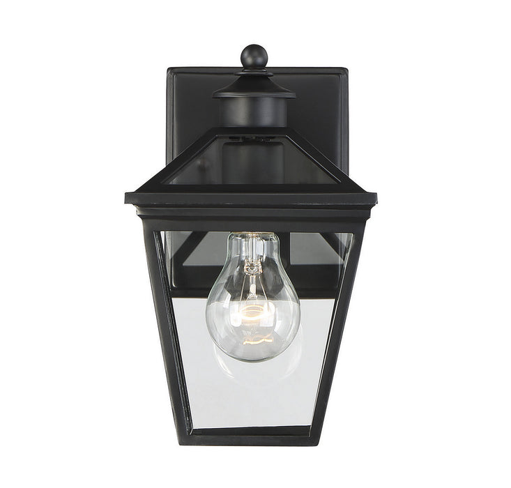 Savoy House 5-140-BK One Light Wall Mount, Black