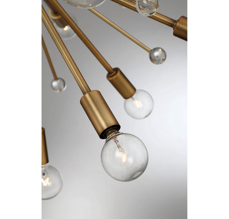 Savoy House 7-6099-24-322 24 Light Chandelier, Warm Brass
