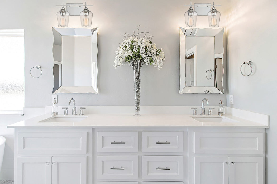 Savoy House 8-4030-2-11 Two Light Bath Bar, Polished Chrome