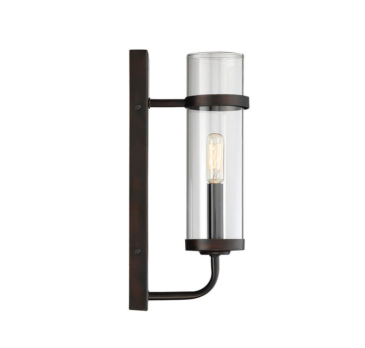 Savoy House 9-6054-1-13 One Light Wall Sconce, English Bronze