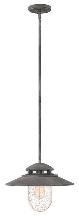 Hinkley 1112DZ LED Hanging Lantern, Aged Zinc