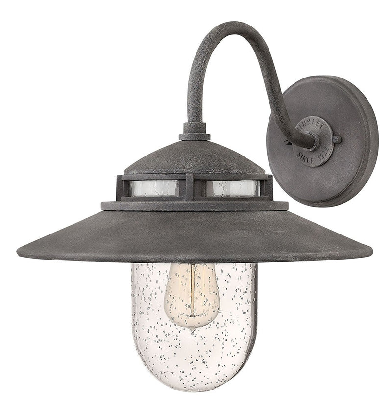 Hinkley 1114DZ LED Wall Mount, Aged Zinc
