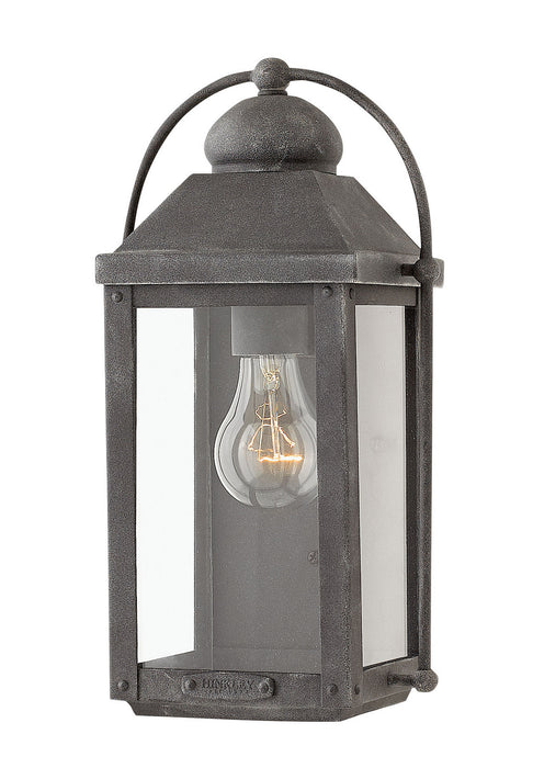 Hinkley 1850DZ LED Wall Mount, Aged Zinc