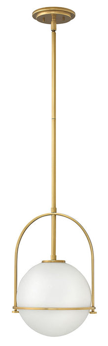 Hinkley 3407HB LED Pendant, Heritage Brass