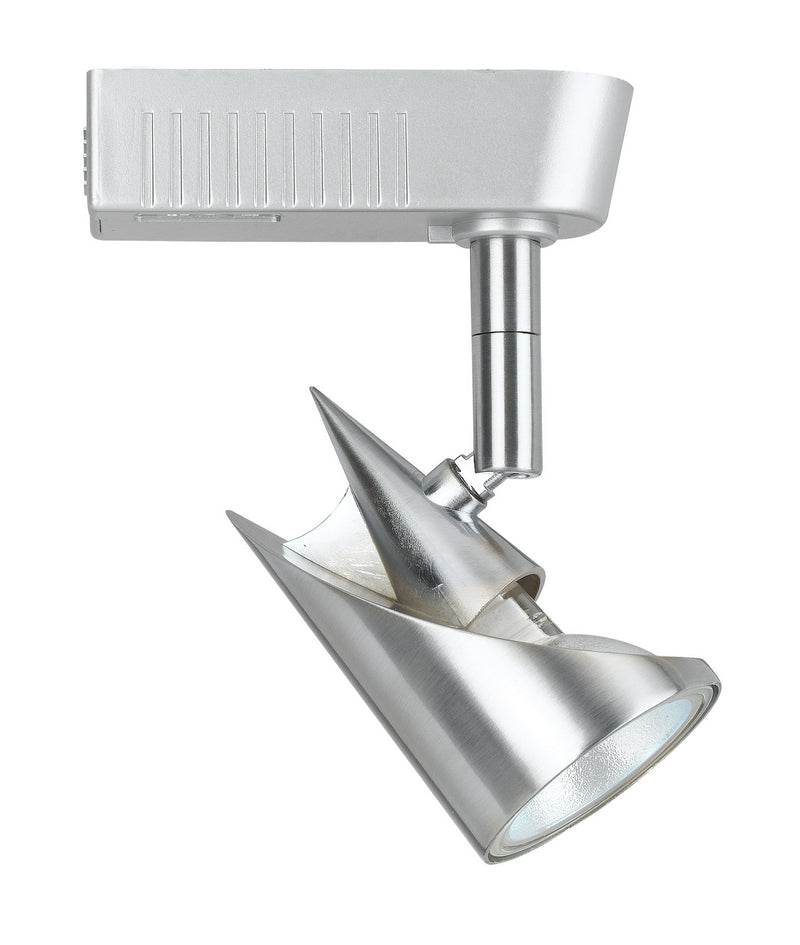 Cal Lighting HT-971-BS One Light Track Fixture, Brushed Steel