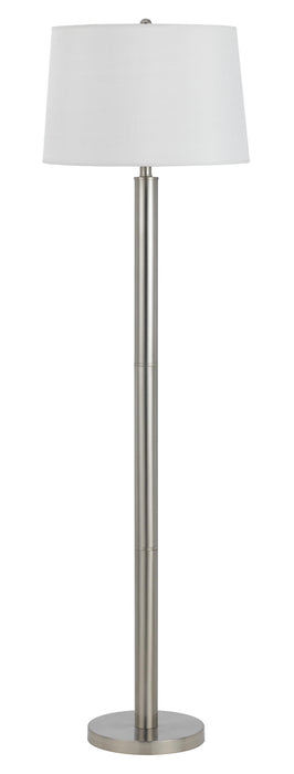 Cal Lighting LA-8020FL-1-BS One Light Floor Lamp, Brushed Steel