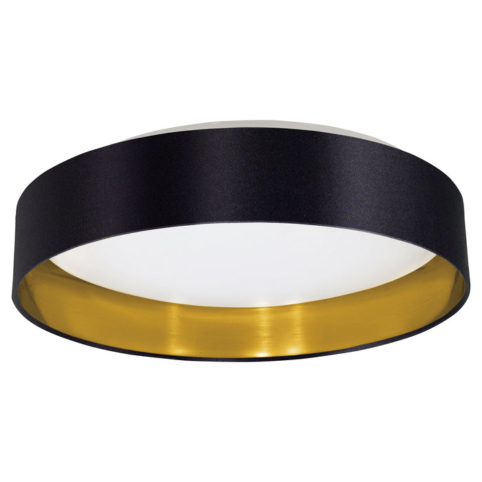 Eglo USA 31622A LED Ceiling Mount, Black & Gold